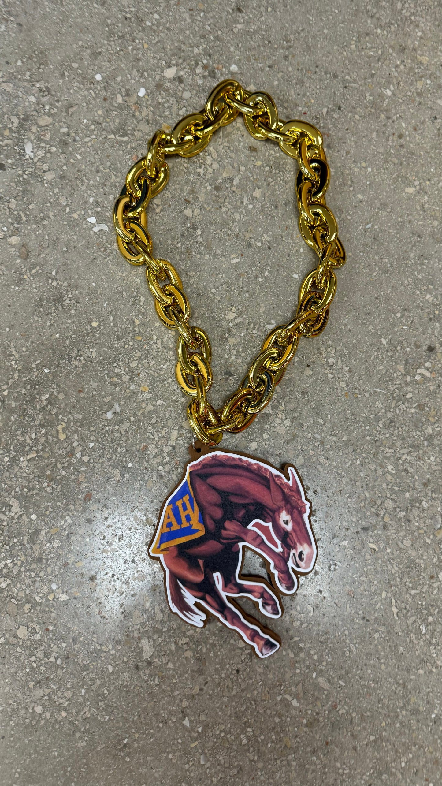 AH Kicking Mule Necklace
