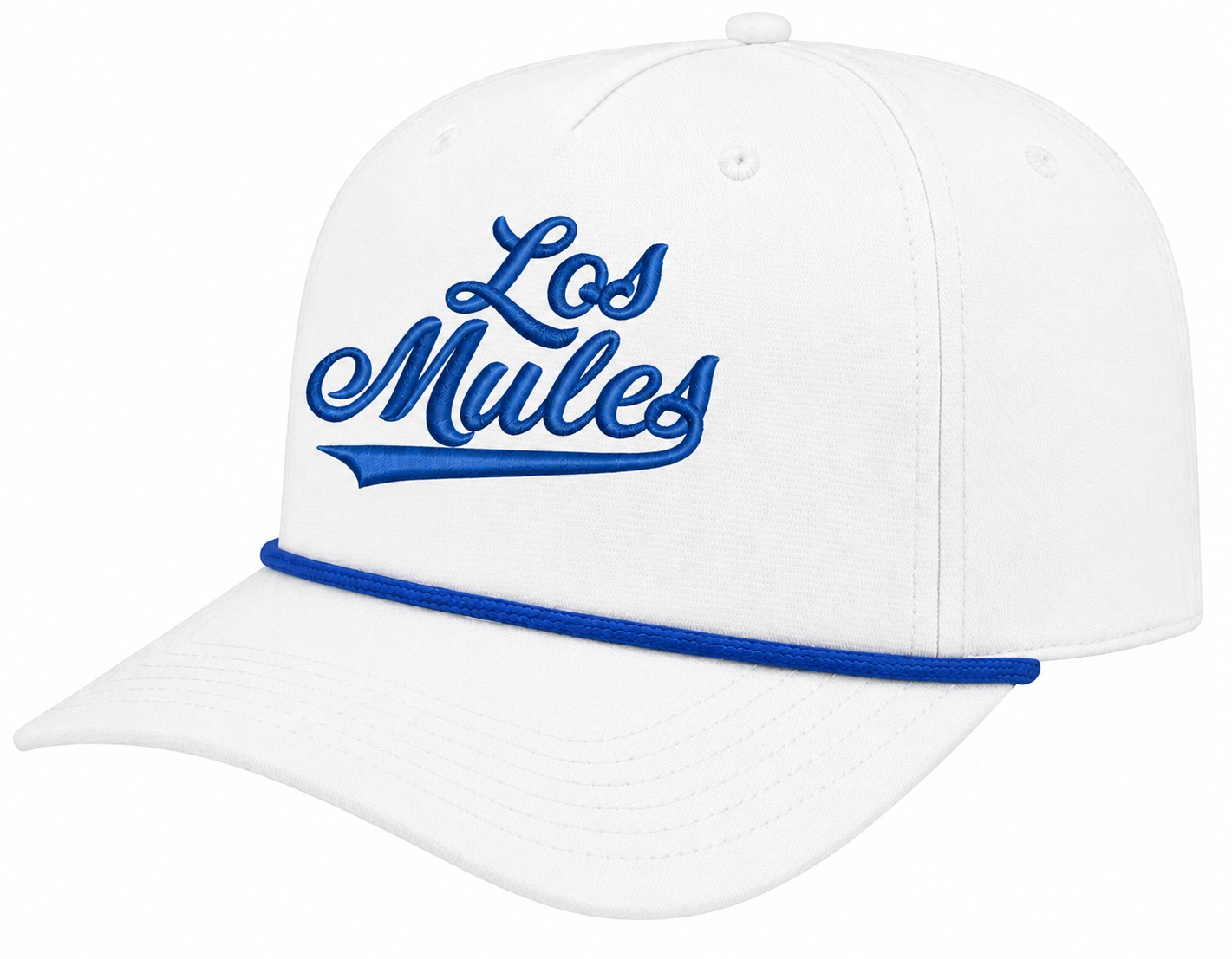AH Los Mules Hat - White