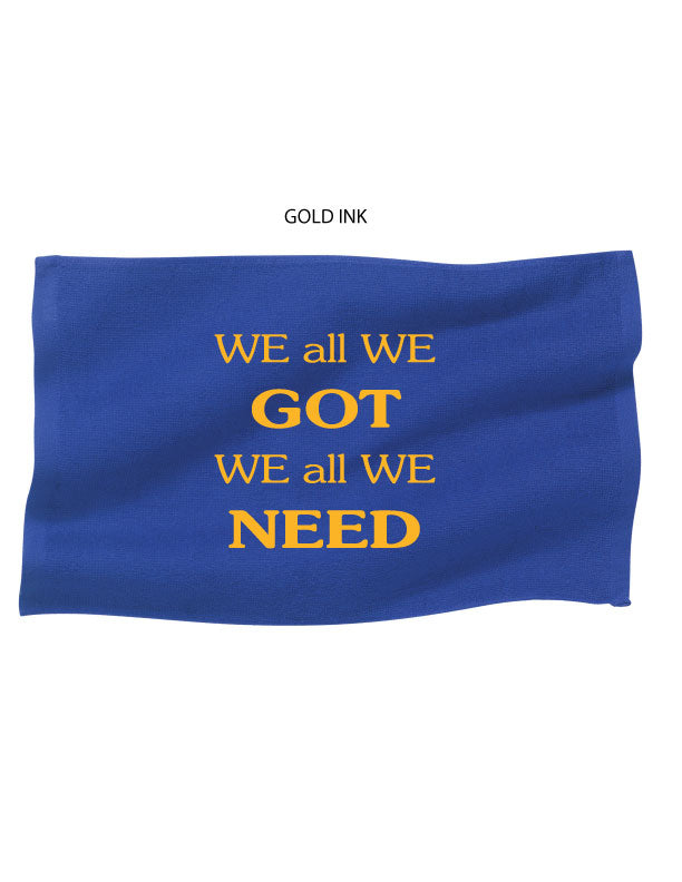 AH Rally Towel - We All We Got