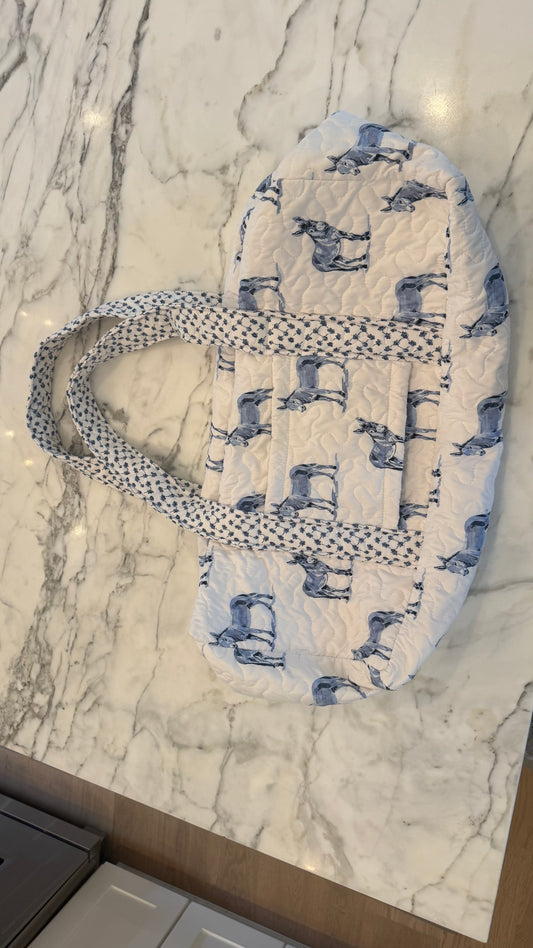 Quilted Mule Duffle